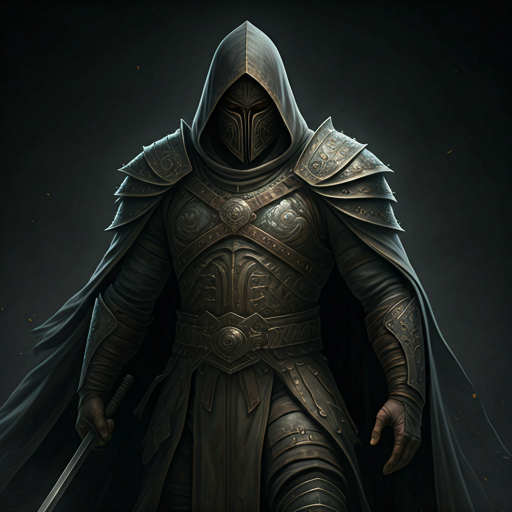 Dark textured warrior background
